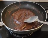 A picture of step 2 of Coffee Almond fudge.