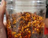 Foto langkah ke 5 dari resep Chili Oil Pake Udang ebi Rebon.