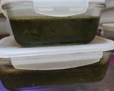 Foto langkah ke 4 dari resep Cincau Hijau Daun Rambat Jelly.