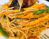 A picture of step 4 of DELICIOUS PASTA by maryumms_cuisine.