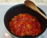 Foto del paso 3 de la receta: Rollitos de pollo y jamón en salsa de pimientos del piquillo