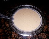 A picture of step 4 of Metha chila on tawa.