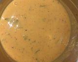 A picture of step 3 of Capsicum pakoda.