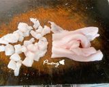 รูปขั้นตอนการทำที่ 3 ของ น้ำพริกกากหมู 🥓🥚🥬