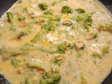 Brokkolis-lazacos fritatta