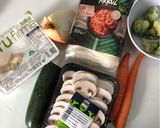 Foto del paso 1 de la receta Noodles de arroz con verduras y tofu