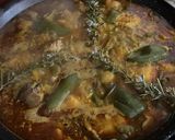 Foto del paso 3 de la receta: Paella de pollo, conejo y pato, con las 5 clases de alubias tradicionales