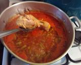 Foto del paso 3 de la receta: Pollo con ejotes en caldillo 🍲