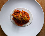 Foto del paso 8 de la receta: Tortita de "cochinita pibil" de pollo