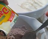 Foto langkah ke 2 dari resep Bolu Ketan Hitam Keju Lumer.