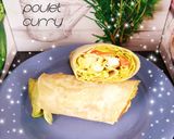 Une image de l'étape 6 de Wrap poulet curry 😋.