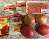 A picture of step 1 of Pork keema with soymilk.