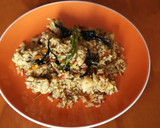 Foto del paso 8 de la receta: Arroz con pollo y jamón curado con setas y tomate secos