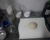 Foto del paso 5 de la receta: PAN SIN HUEVO Y SIN LECHE (opcional salchicha, jamón y queso)
