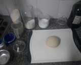 Foto del paso 5 de la receta: PAN SIN HUEVO Y SIN LECHE (opcional salchicha, jamón y queso)