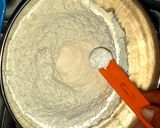 A picture of step 3 of Cinnamon roll.