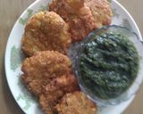 A picture of step 5 of Oats cutlets.