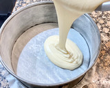 Foto del paso 4 de la receta: Pastel de plátano y dulce de leche con cobertura crujiente
