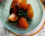 A picture of step 3 of Sweet bittergourd seeds ki chutney.