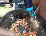 Foto langkah ke 4 dari resep Spaghetti Ayam Pedas.