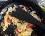 Foto langkah ke 4 dari resep Buncis Telur Orak Arik.