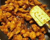 A picture of step 2 of Chicken filling.