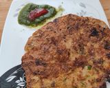 ओट्स चीला (Oats Chilla recipe in Hindi) रेसिपी चरण 11 फोटो