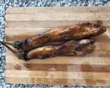 A picture of step 1 of Broiled Eggplant with Yoghurt.