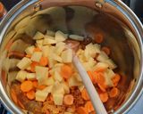 Krumplis-Répás Tarhonyaleves recept fázis 3 fotója