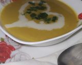 صورة لخطوة 3 من وصفة حساء الكابويا(اليقطين) و العدس الاحمر 😋🥕