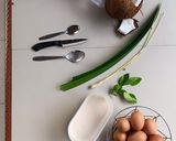 Foto langkah ke 1 dari resep Bika Ambon Pandan.