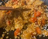 Foto del paso 3 de la receta: Risotto rojo con champiñones y tomates cherry