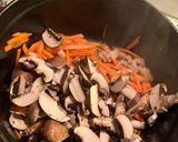 A picture of step 3 of Authentic hot and sour soup.