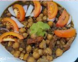 A picture of step 4 of Spicy chole.