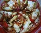 Paneer pasta pizza recipe step 7 photo
