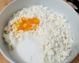 Kókuszos-túrógolyós kocka recept fázis 1 fotója