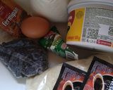 Foto langkah ke 1 dari resep Pukis Kopi Menul lembut berserat.
