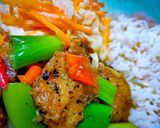 Foto langkah ke 11 dari resep Dori Blackpepper dan Salad HokBen ala Chef Muhammad.