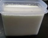 A picture of step 1 of Jugalbandi lassi.