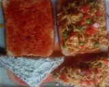 मैगी नूडल्स सैंडविच (maggi noodles sandwich recipe in Hindi) रेसिपी चरण 3 फोटो