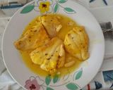 Foto del paso 7 de la receta Bacalao en salsa de naranja y albahaca