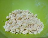 Une image de l'étape 1 de Crumble à la banane.