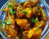 A picture of step 3 of Chicken korma.