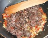Foto del paso 2 de la receta Empanadas de morcilla de Burgos y chorizo colorado