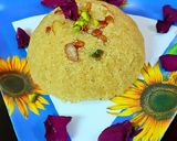 A picture of step 2 of Halwa /sheera.