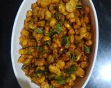 A picture of step 1 of Crispy corn.