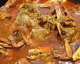 A picture of step 8 of Crab Curry.