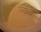 A picture of step 2 of Lazy day cherry pancake(sheet pan pancake).
