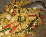 Foto langkah ke 3 dari resep Oseng kacang panjang tempe.