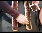 صورة لخطوة 3 من وصفة الفقاص باللوز و الزنجلان